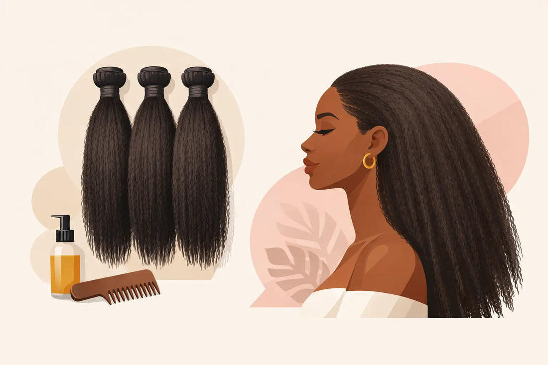 Kinky Straight Bundles Natural Hair That Looks Real