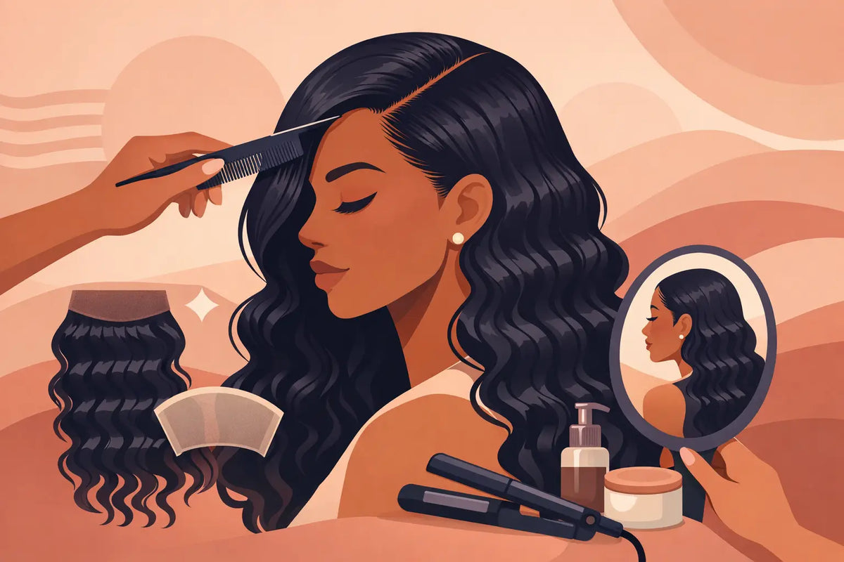 Side Part Deep Wave for a Flawless Install