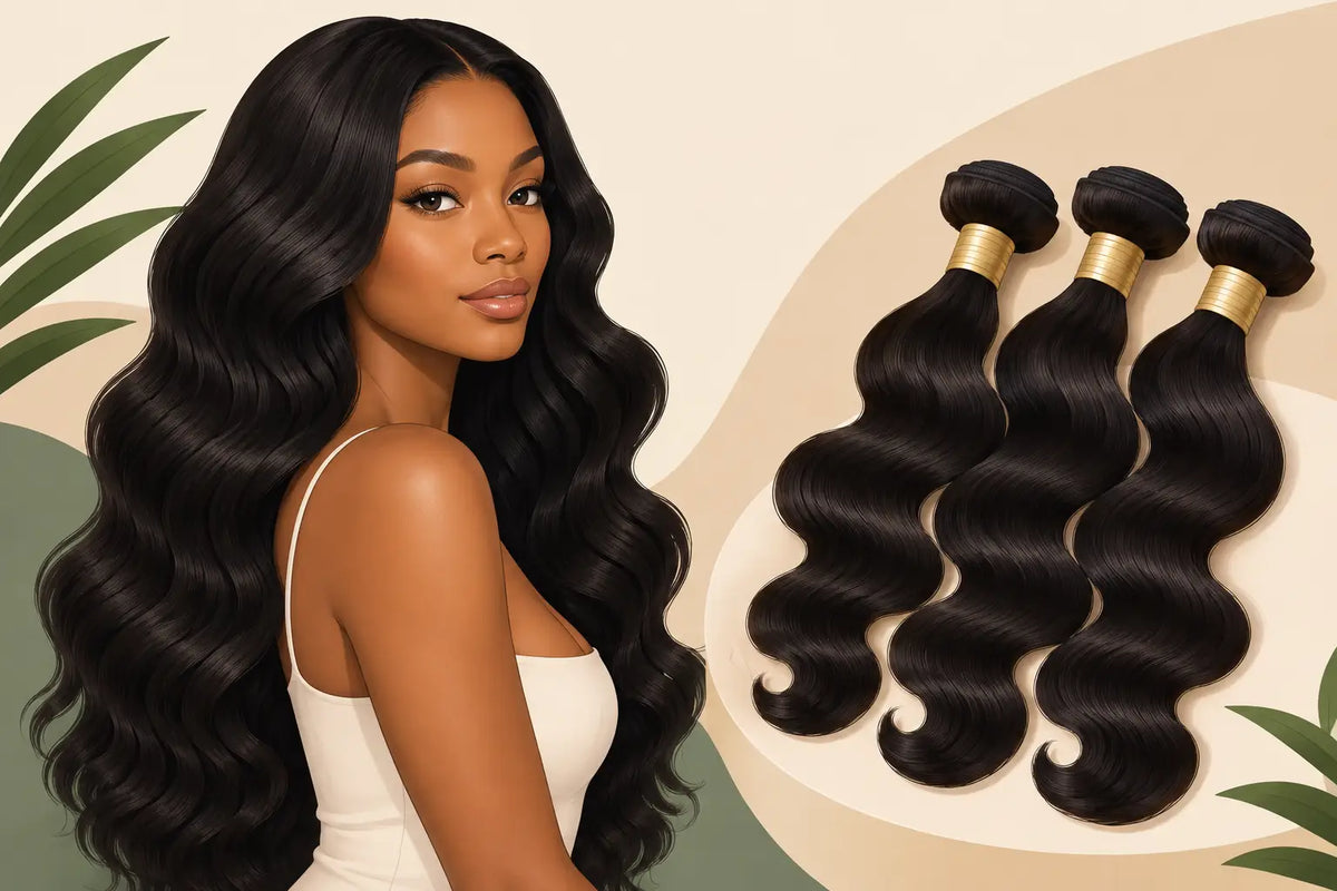 Brazilian Body Wave Bundles That Move Beautifully