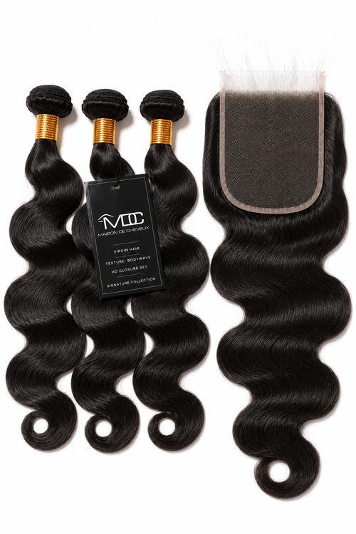 Brazilian Virgin Body Wave Closure Set