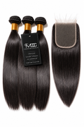 Brazilian Virgin Straight Closure Set