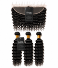 Brazilian Virgin Deep Wave Frontal Set
