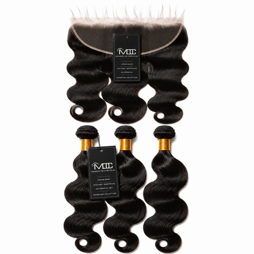 Brazilian Virgin Body Wave Frontal Set