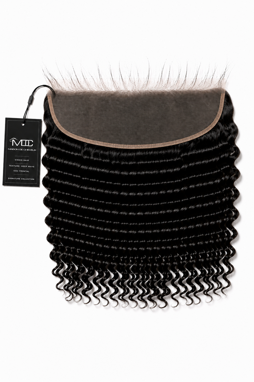 Brazilian Virgin Deep Wave 13×4 HD Lace Frontal