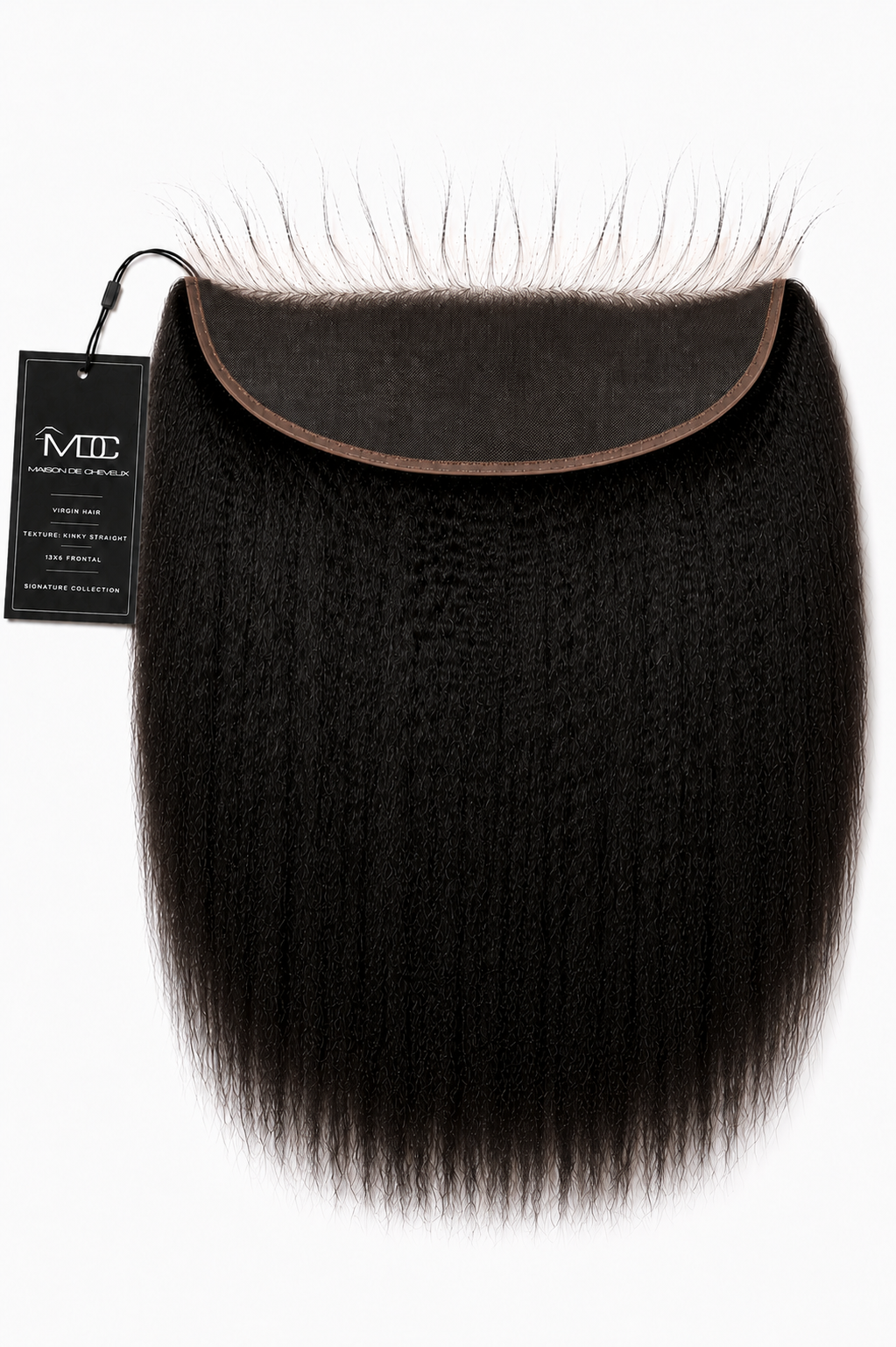 Brazilian Virgin Kinky Straight 13×6 HD Lace Frontal