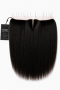 Brazilian Virgin Kinky Straight 13×6 HD Lace Frontal