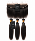 Brazilian Virgin Straight Frontal Set