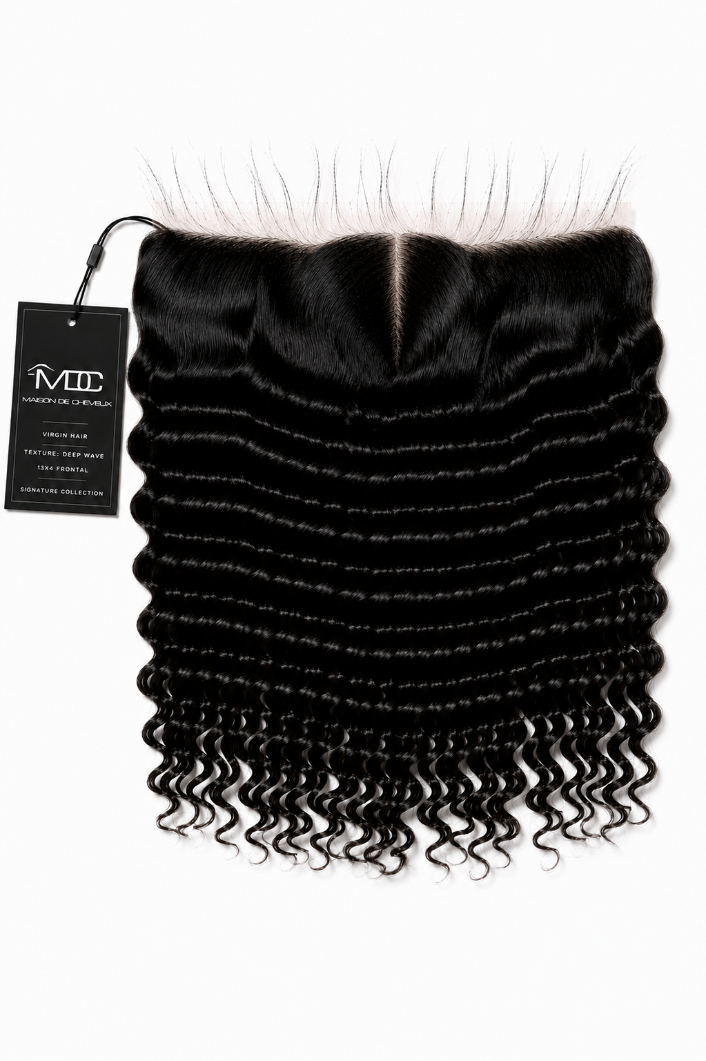 Brazilian Virgin Deep Wave 13×4 HD Lace Frontal