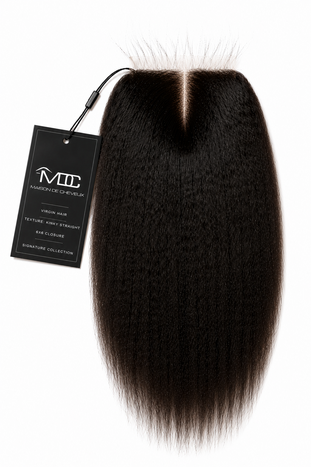 Brazilian Virgin Kinky Straight 6×6 HD Lace Closure